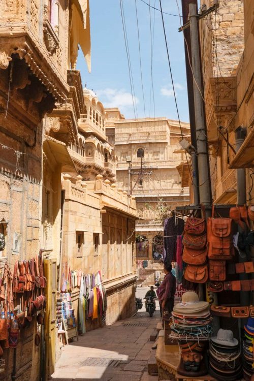 Ruelle dans la forteresse de Jaisalmer