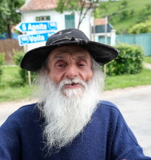 Roumanie, vieux tzigane