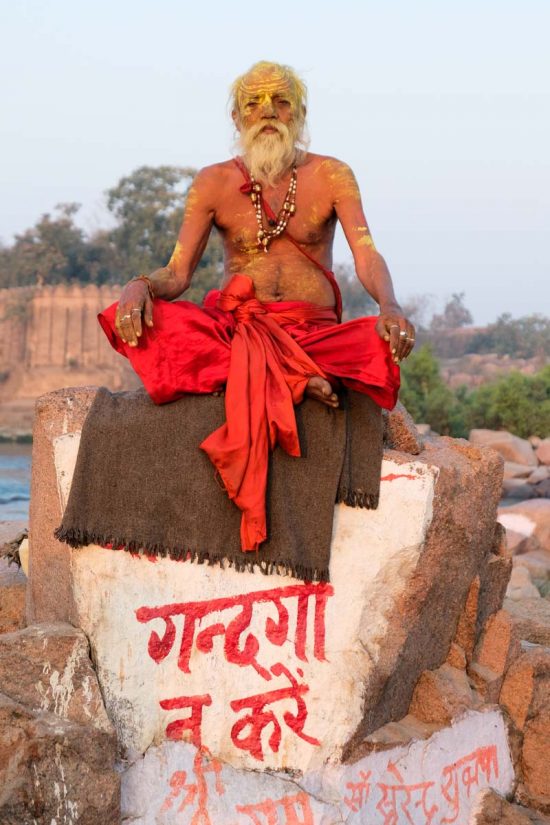 Le sadhu de la rivière