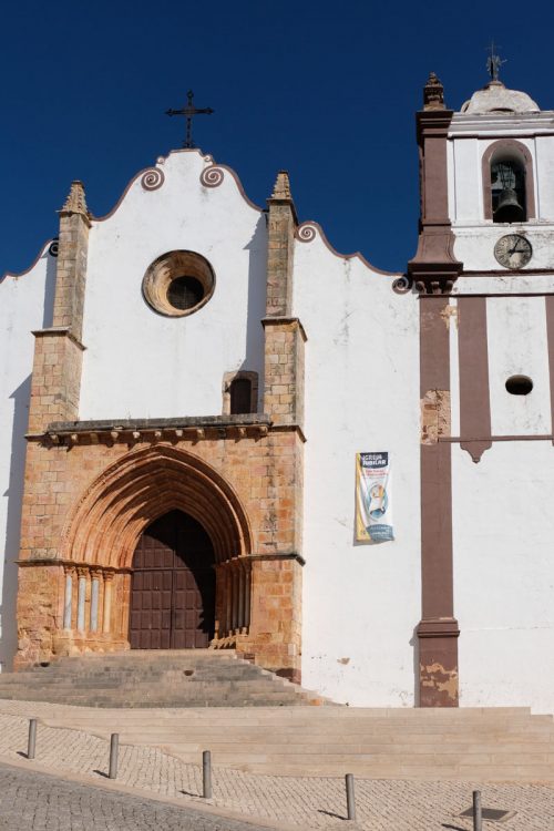 Portugal, Algarve, Silves, portail de la cathédrale