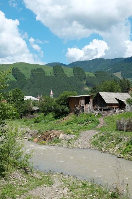 Roumanie, Moldavie, près du village de Tasca