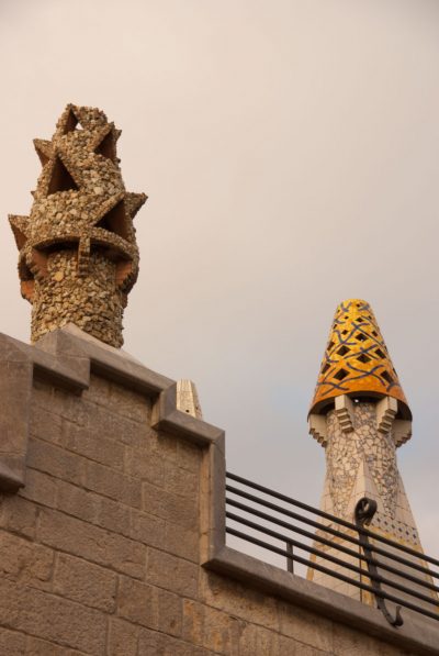Cheminées "gaudiennes" du palau Güell